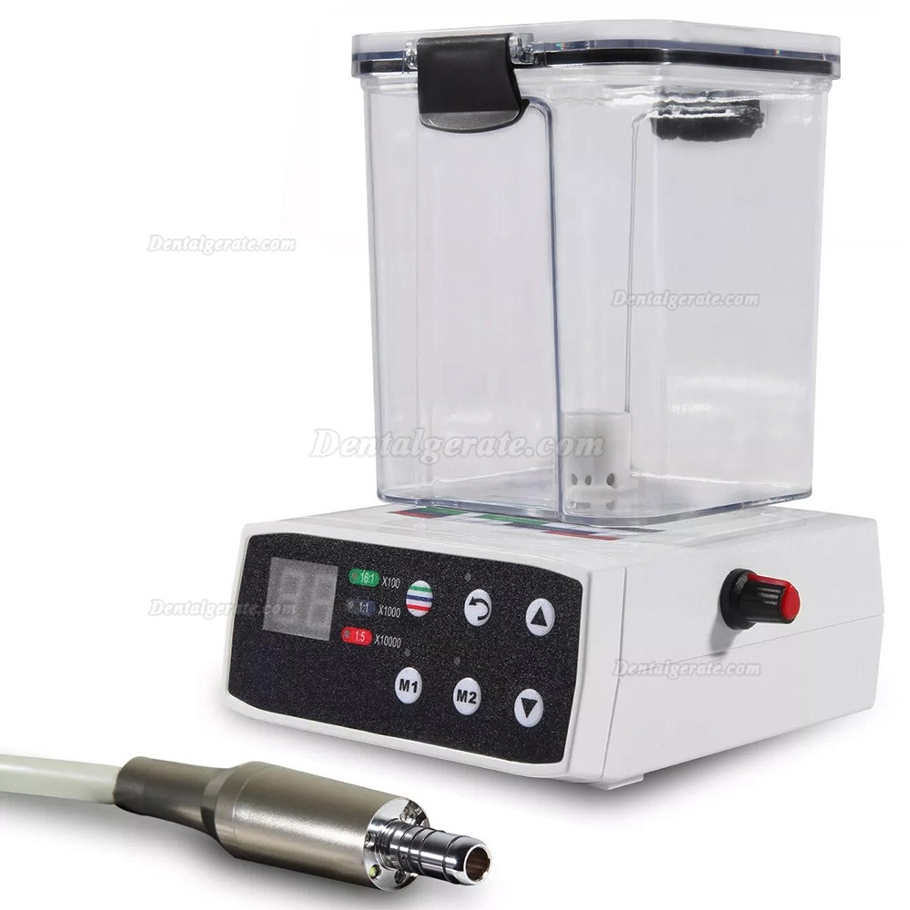 Dental B&uuml;rstenloser Elektrischer Mikromotor mit LED und Wassertank